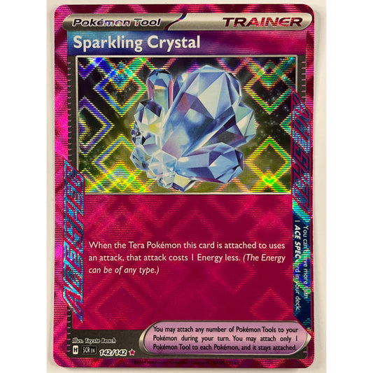 Sparkling Crystal Holo ACE SPEC Rare 142/142