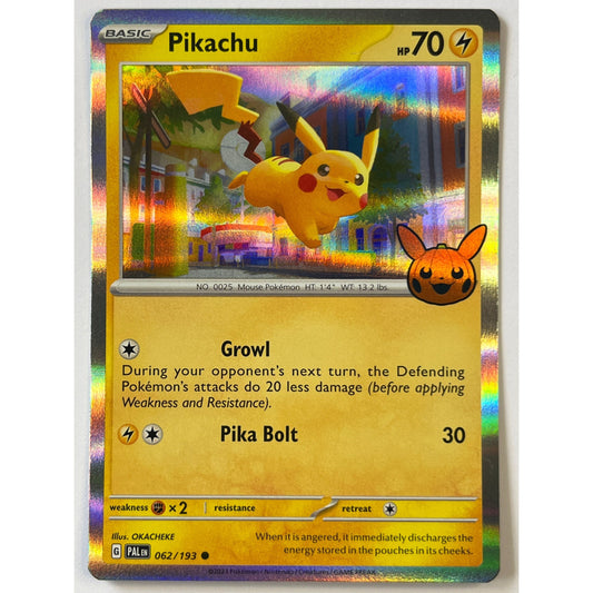 Pikachu Halloween Holo Common 062/193