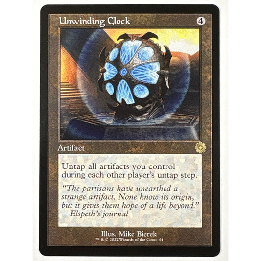 Unwinding Clock Non Foil Rare 61