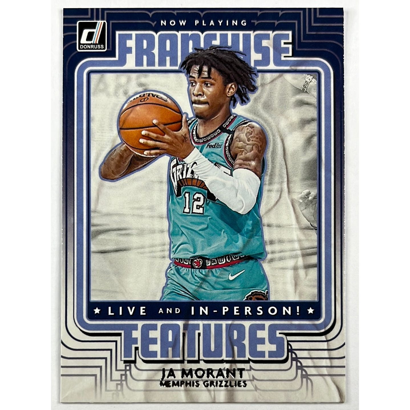 2020-21 Donruss Ja Morant Franchise Features