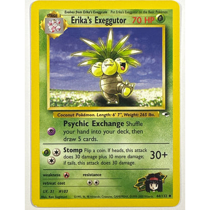 Erika’s Exeggutor Non Holo  Uncommon 44/132