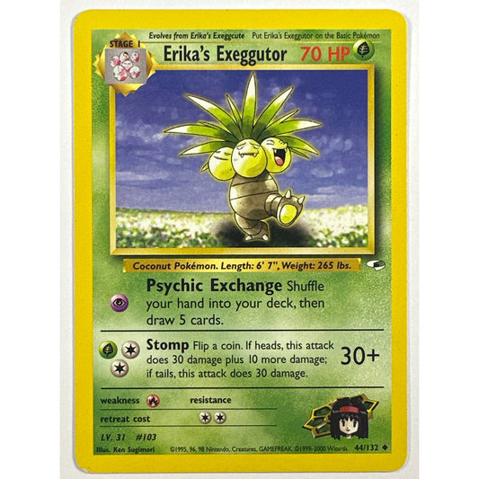 Erika’s Exeggutor Non Holo  Uncommon 44/132