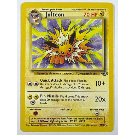 Jolteon Non Holo Rare 20/64