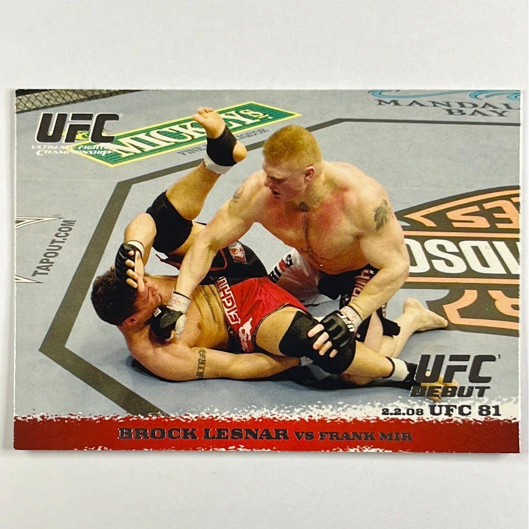 2009 Topps 1st Round Brock Lesnar RC