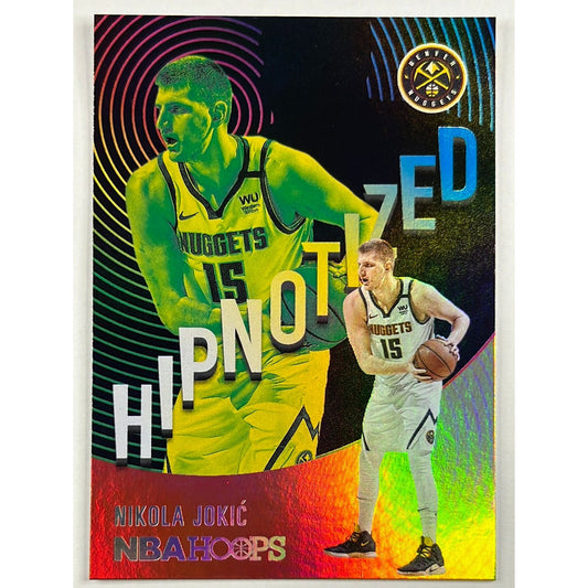 2020-21 Hoops Nikola Jokic Hypnotized Holo