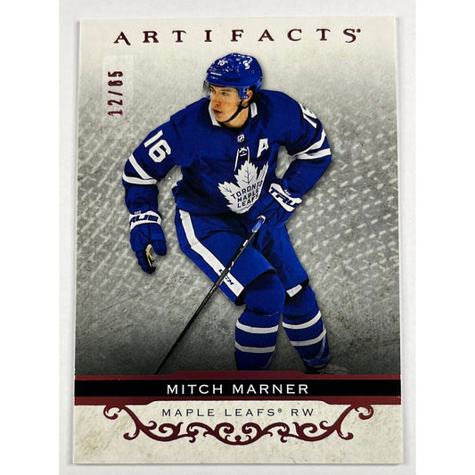 2021-22 Artifacts Mitch Marner Pink /65