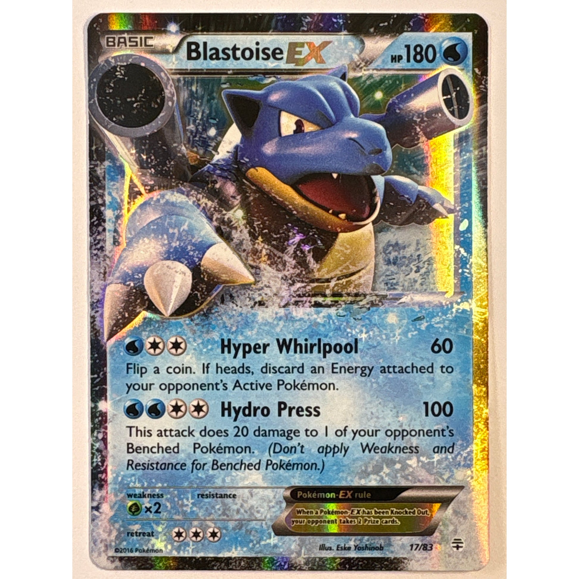 Blastoise EX Holo Ultra Rare 17/83 | Local Legends Cards & Collectibles