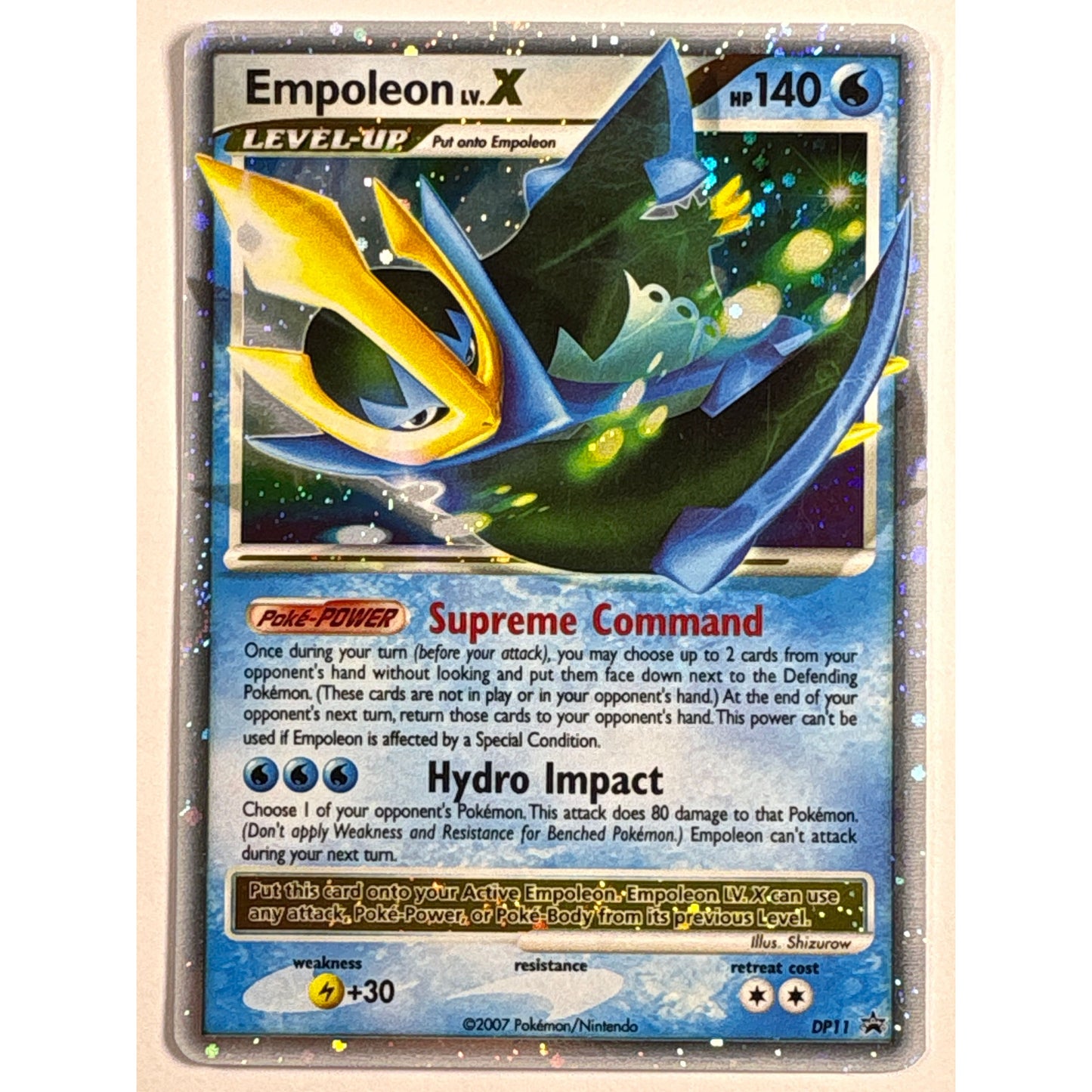 Empoleon LV.X Holo Black Star Promo DP11