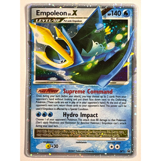 Empoleon LV.X Holo Black Star Promo DP11 | Local Legends Cards & Collectibles