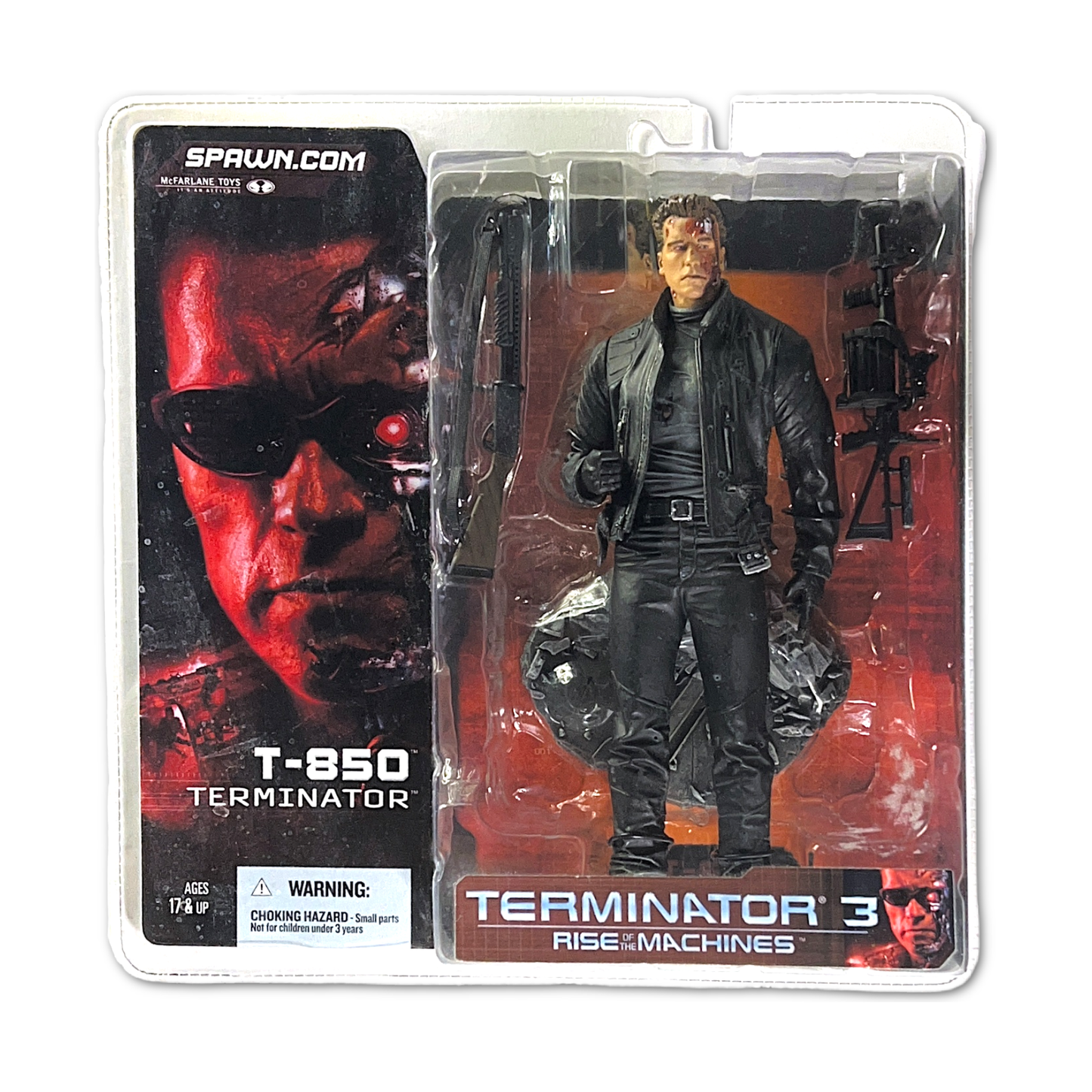 2003 Spawn Terminator 3 Rise of the Machines Terminator T-850 Figure