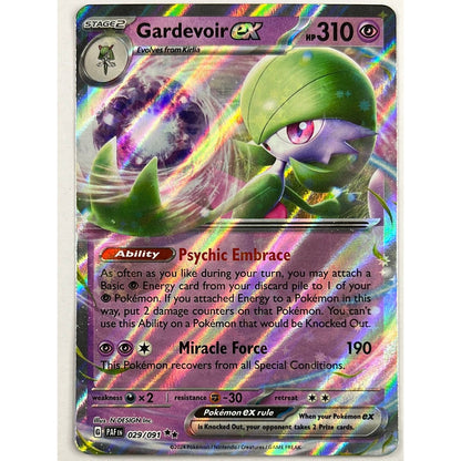 Gardevoir EX Double Rare 029/091