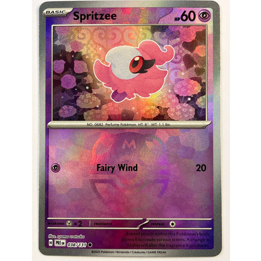 Spritzee Masterball Holo Common 038/131