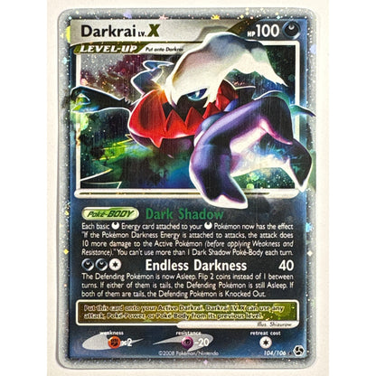 Darkrai LV.X Holo Rare 104/106