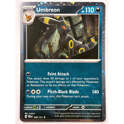 Umbreon Cosmos Holo Promo w/Swirl 059/131 | Local Legends Cards & Collectibles