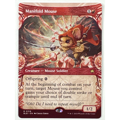 Manifold Mouse Borderless Non Foil Rare 0318