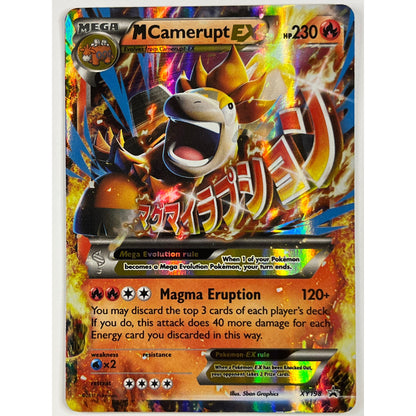 M Camerupt EX Holo Black Star Promo XY198