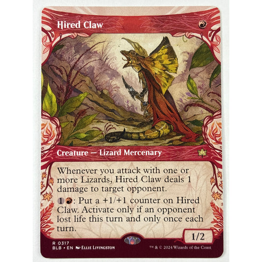 Hired Claw Borderless Non Foil Rare 0317