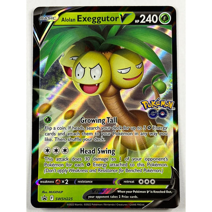 Alolan Exeggutor V Full Art Promo SWSH225
