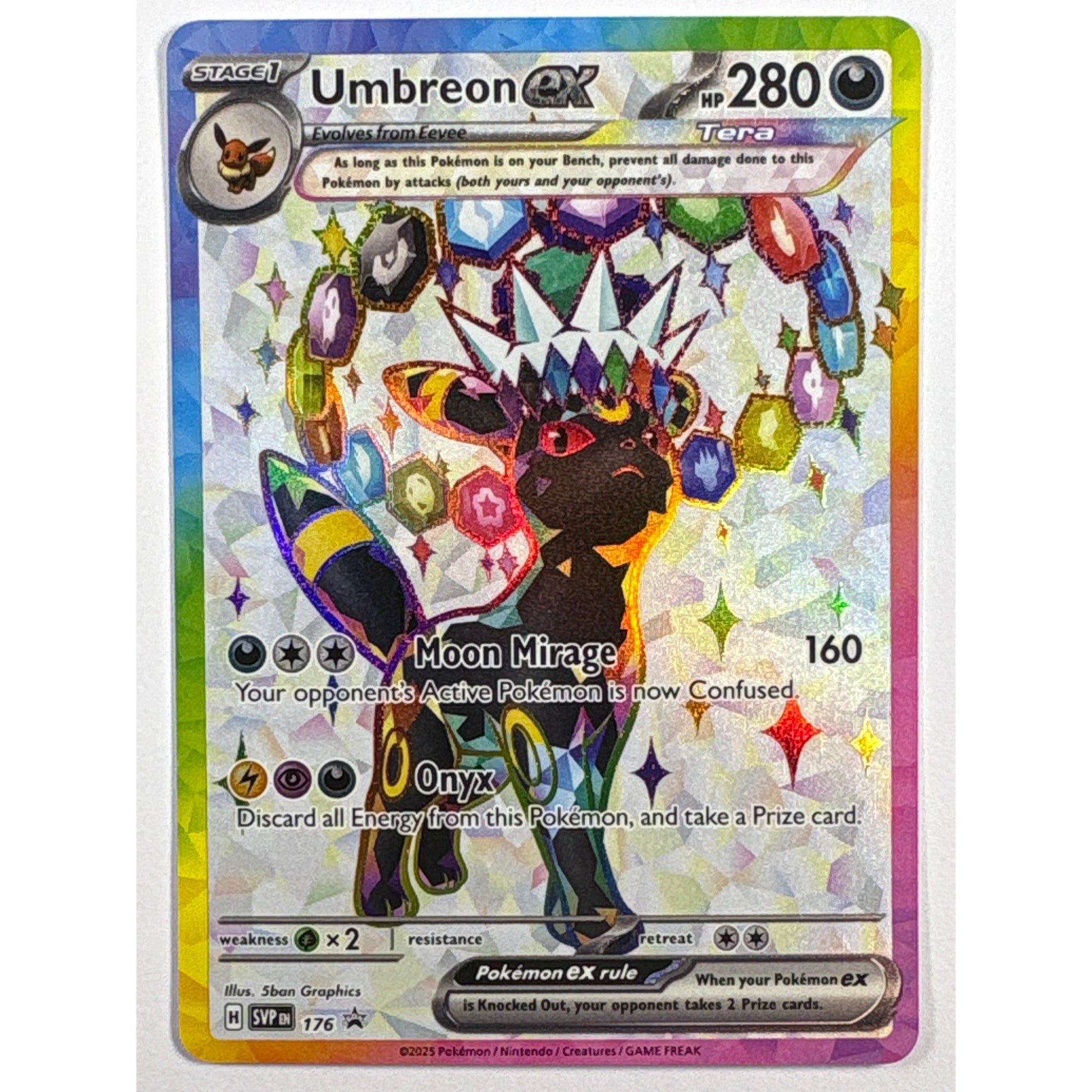(Thor) Umbreon ex Holo Black Star Promo 176 | Local Legends Cards & Collectibles