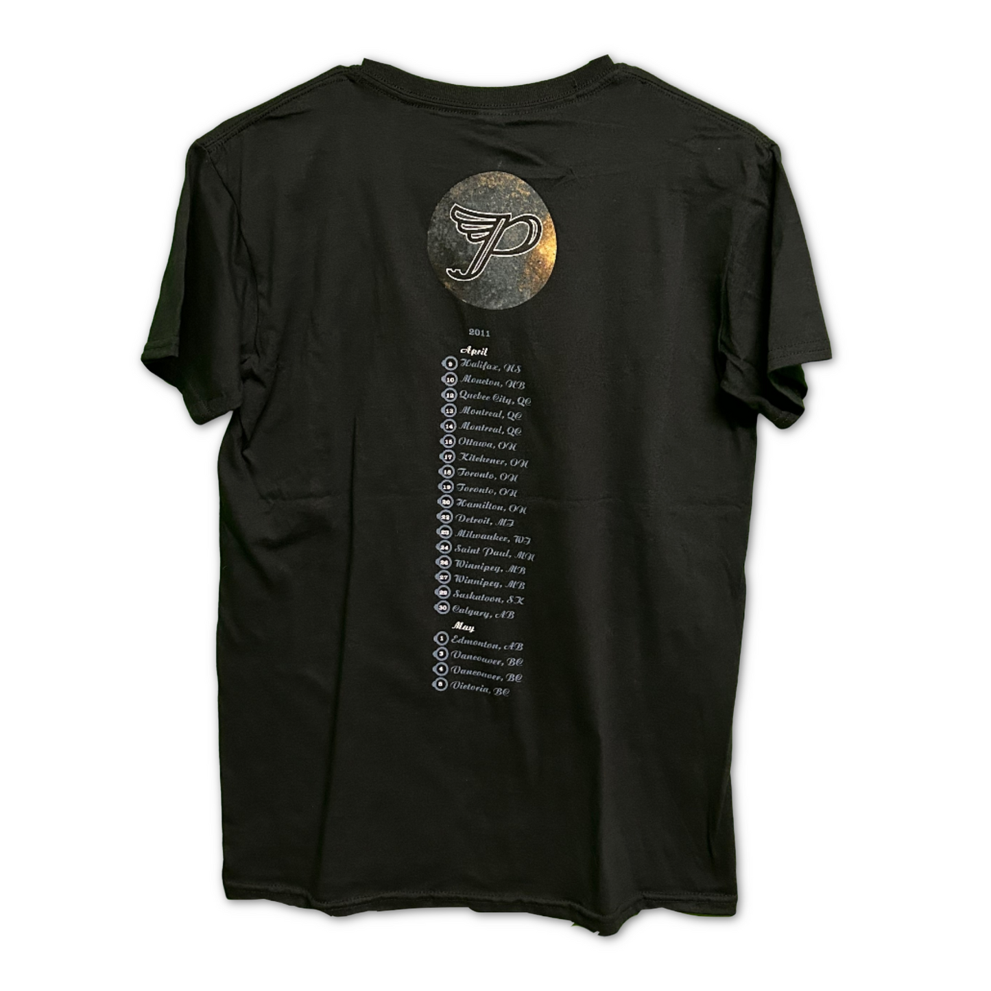 Official Pixies 2011 ‘Doolittle’ Tour Date 20th Anniversary Shirt SM | Local Legends Cards & Collectibles