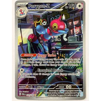 Porygon-Z Holo Illustration Rare 214/182
