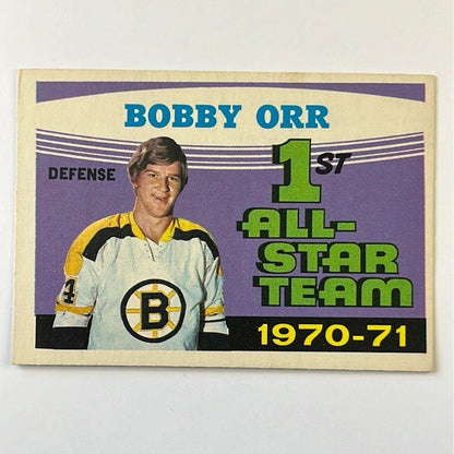 1971-72 O-Pee-Chee Bobby Orr 1st Team All-Star #251