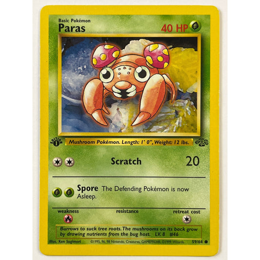 1st Edition Paras Non Holo Common 59/64