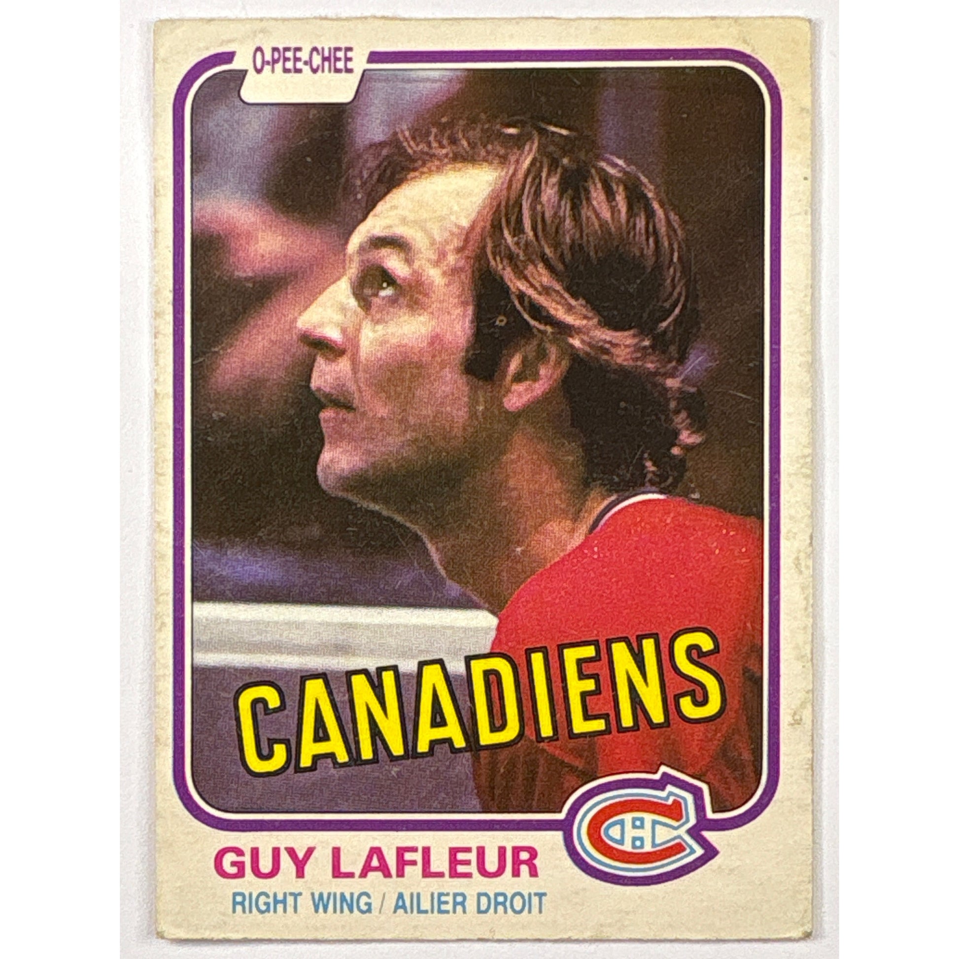 1981-82 O-Pee-Chee Guy Lafleur #177 | Local Legends Cards & Collectibles