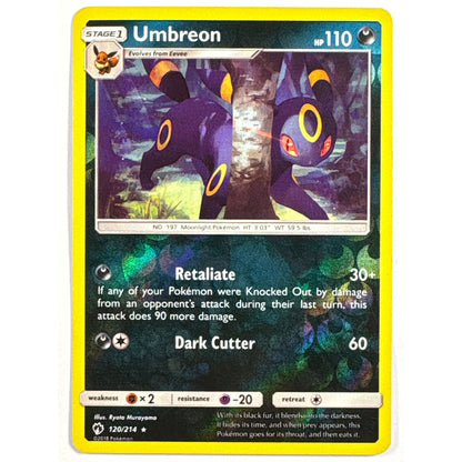 Umbreon Reverse Holo Rare 120/214