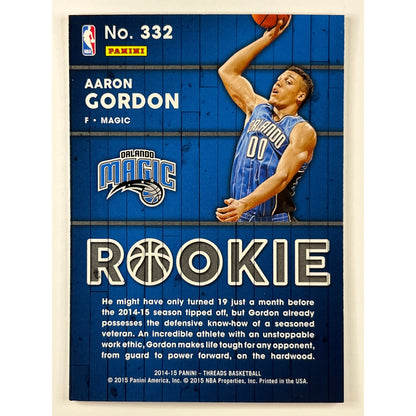 2014-15 Threads Aaron Gordon “Hardwood” RC