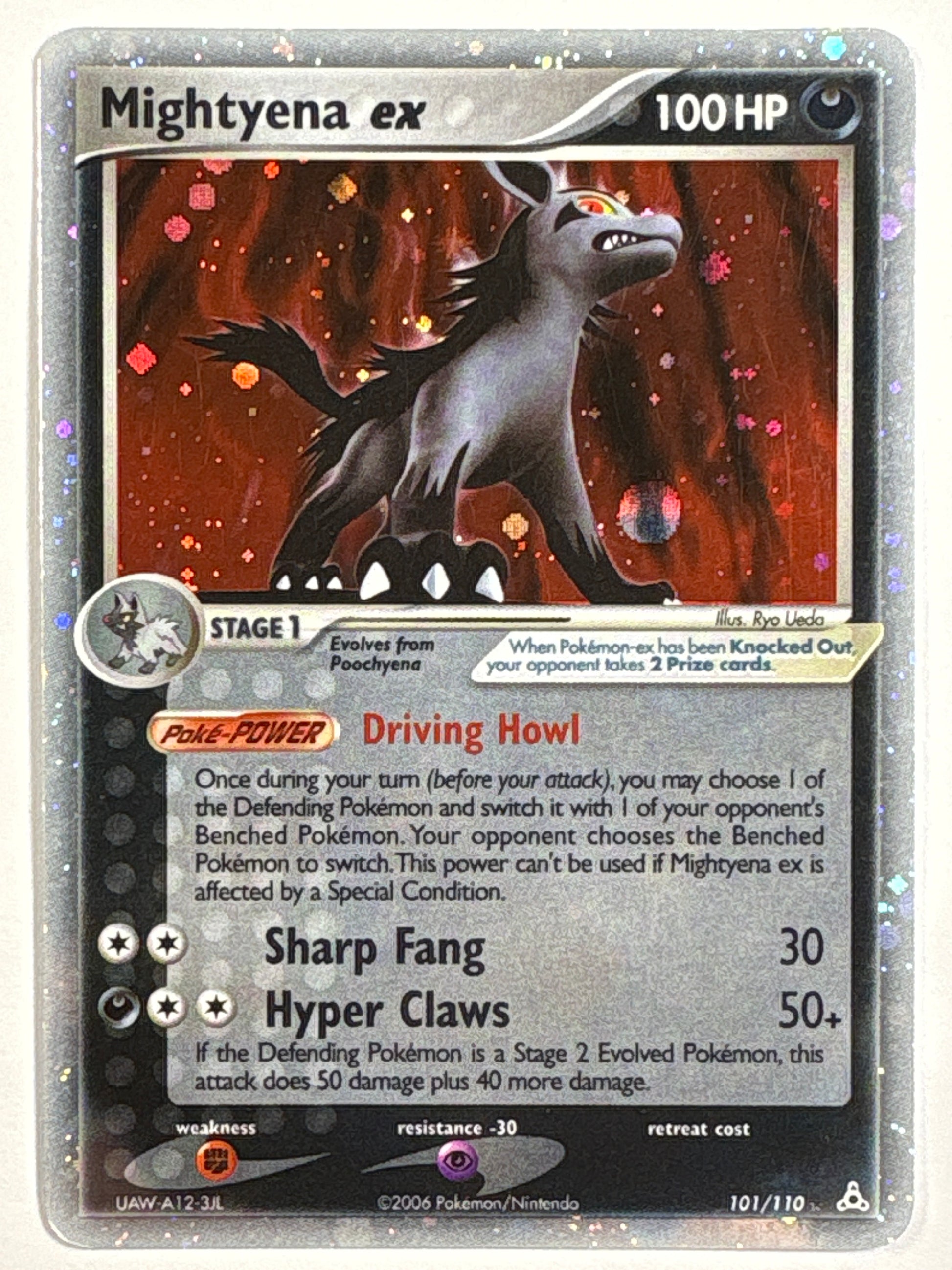 Mightyena ex Holo Rare 101/110 | Local Legends Cards & Collectibles