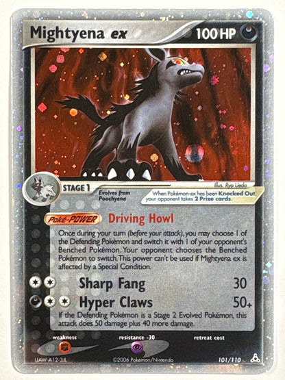 Mightyena ex Holo Rare 101/110 | Local Legends Cards & Collectibles