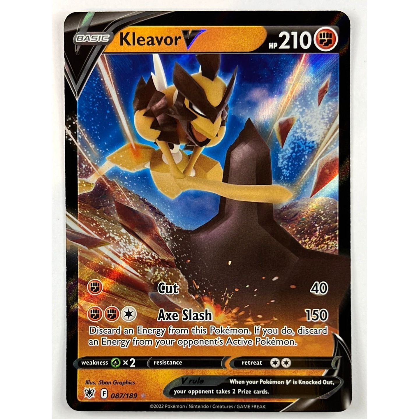 Kleavor V Ultra Rare 087/189