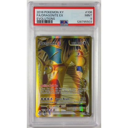 Dragonite EX Holo Ultra Rare 106/108 PSA 9 MINT | Local Legends Cards & Collectibles