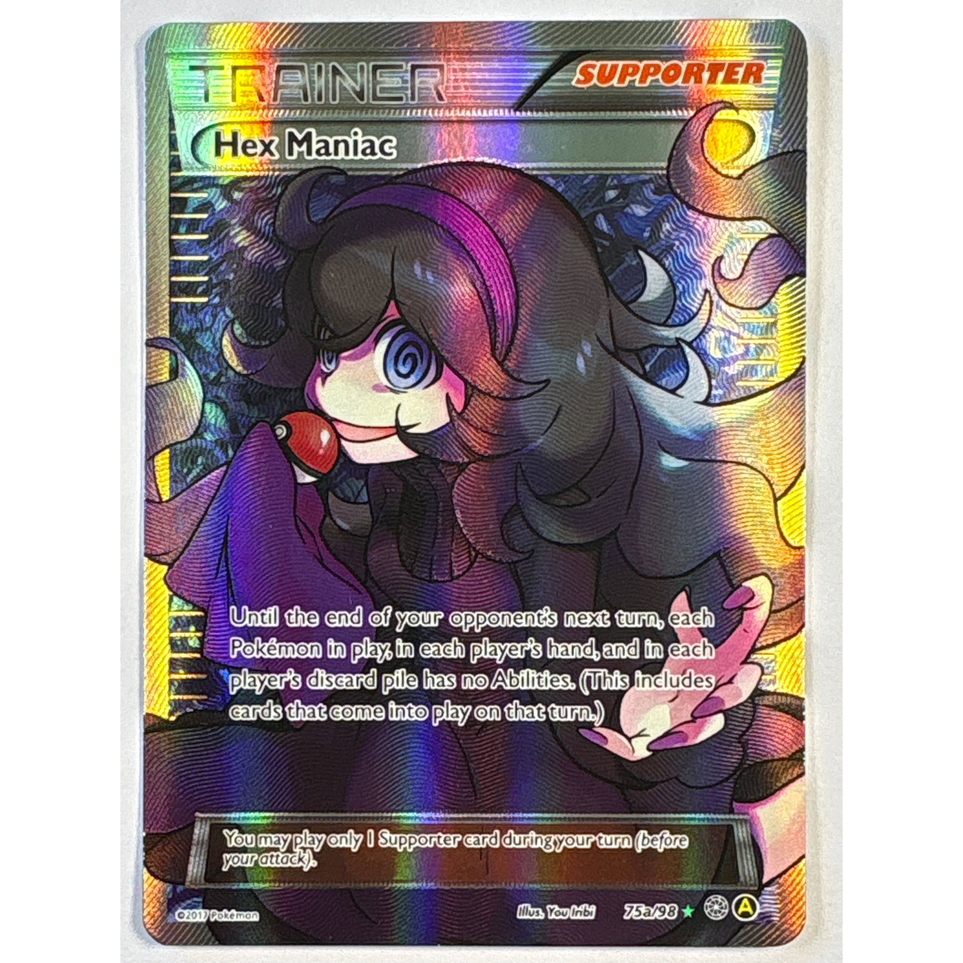 Hex Maniac Holo Alt Art Promo 75a/98 | Local Legends Cards & Collectibles
