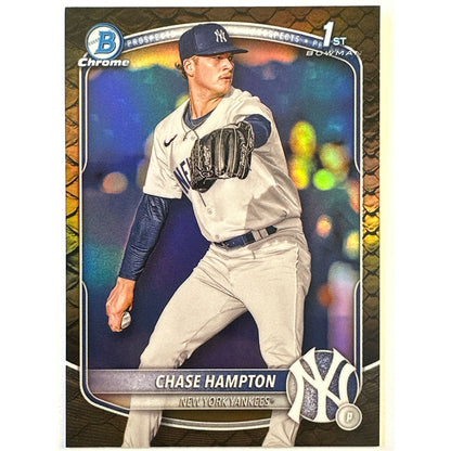 2025 Bowman Chrome Chase Hampton Bowman 1st Reptilian Refractor