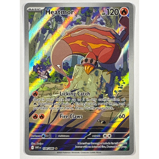 Heatmor Holo Illustration Rare 104/086 | Local Legends Cards & Collectibles