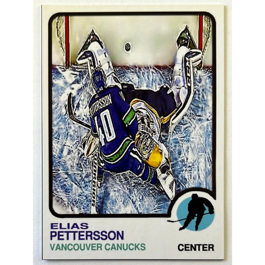Elias Pettersson Art Card 1/10 | Local Legends Cards & Collectibles
