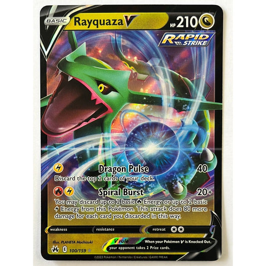 Rayquaza V Holo Ultra Rare 100/159