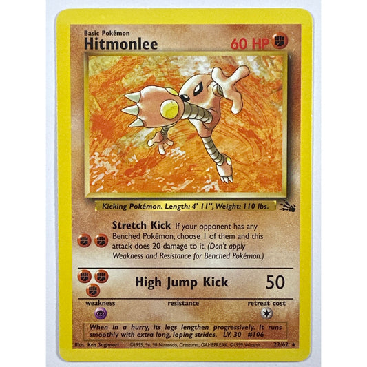 Hitmonlee Non Holo Rare 22/62