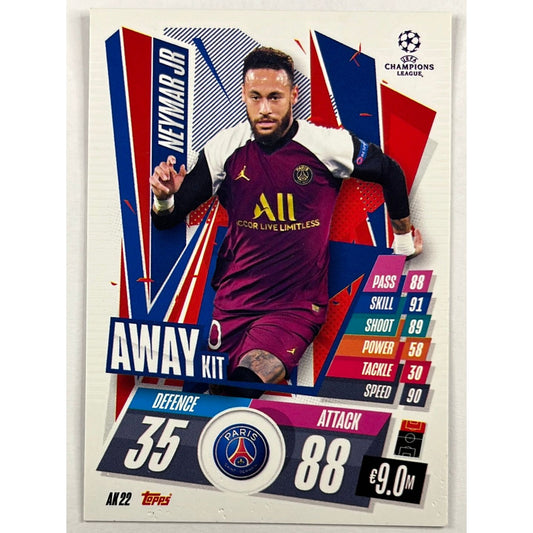 Topps Match Attax Neymar Jr AK22