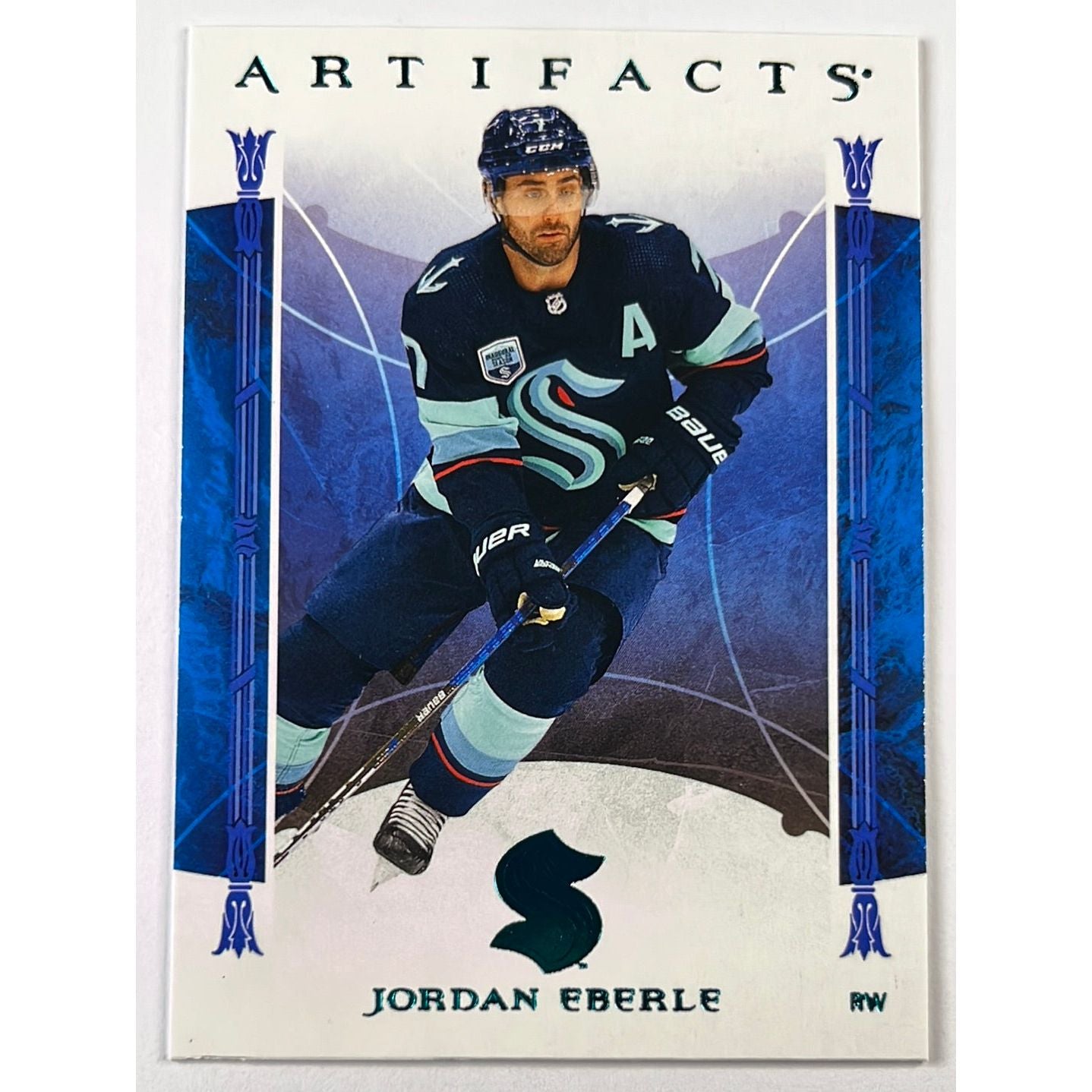 2022-23 Artifacts Jordan Eberle Teal Parallel