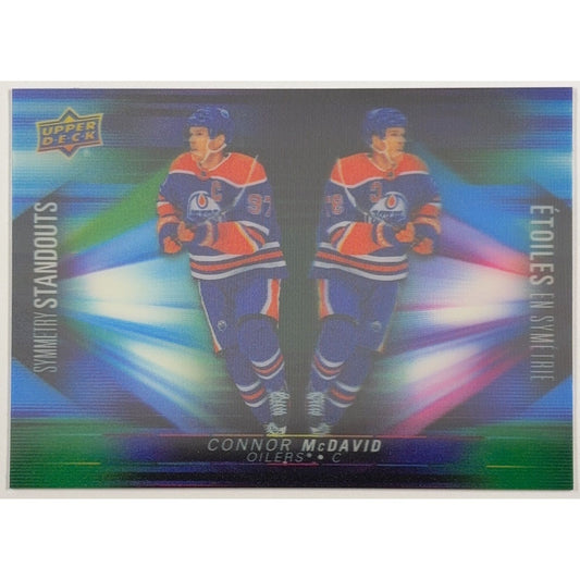 2023-24 Tim Hortons Connor McDavid Symmetry Standouts Lenticular | Local Legends Cards & Collectibles
