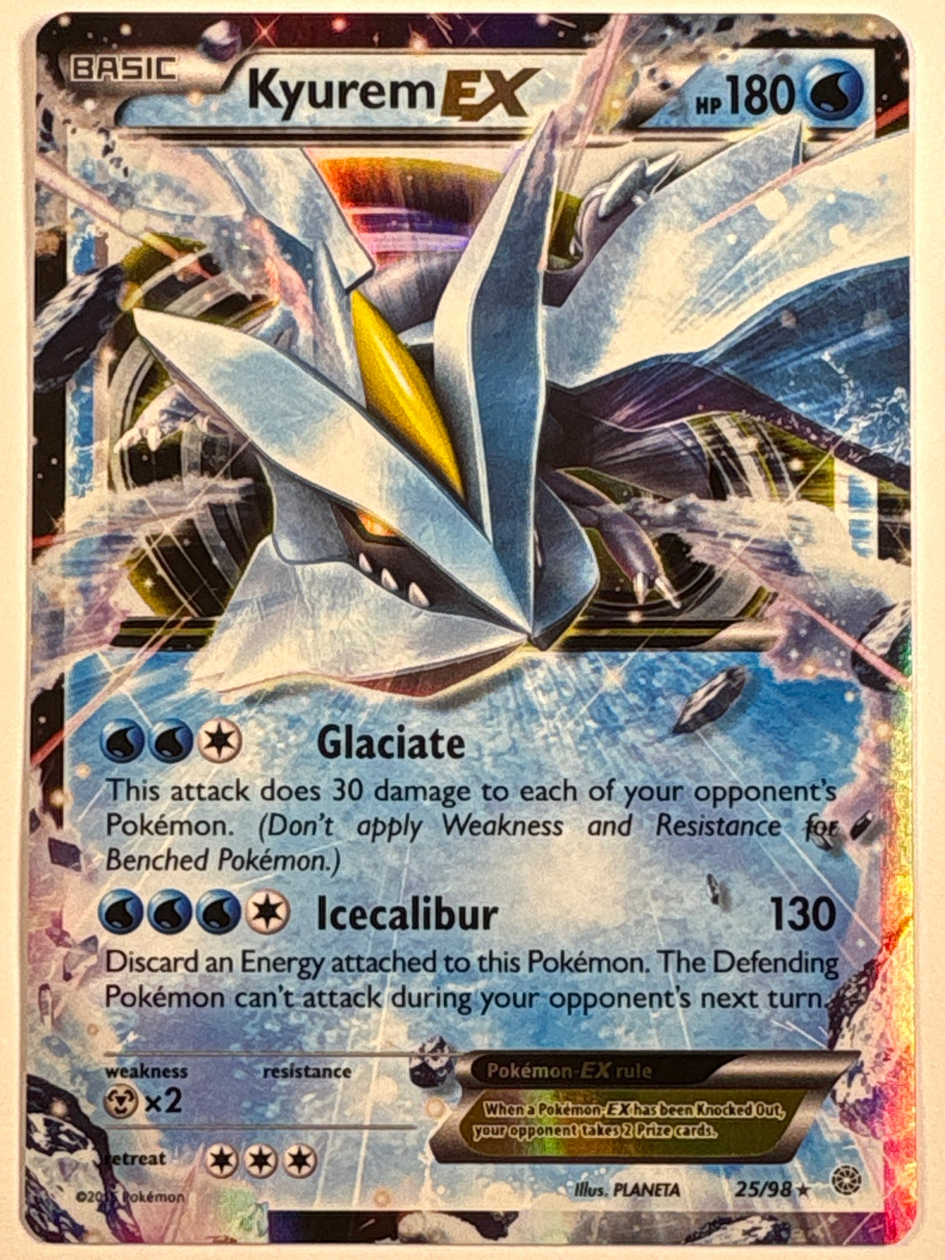 Kyurem EX Holo Ultra Rare 25/98 | Local Legends Cards & Collectibles