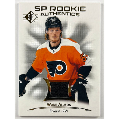 2021-22 SP Wade Allison SP Rookie Authentics Patch