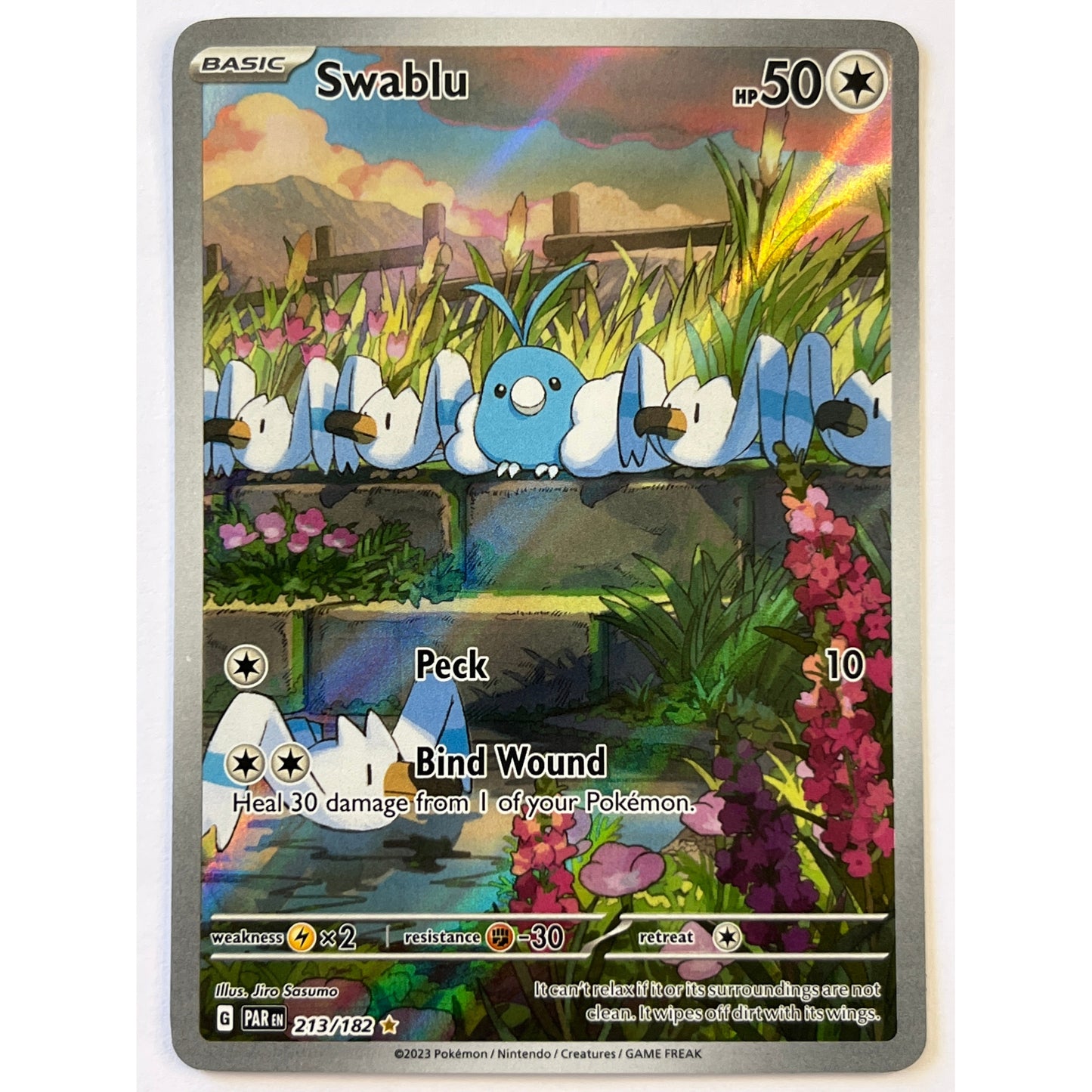 Swablu Holo Illustration Rare 213/182