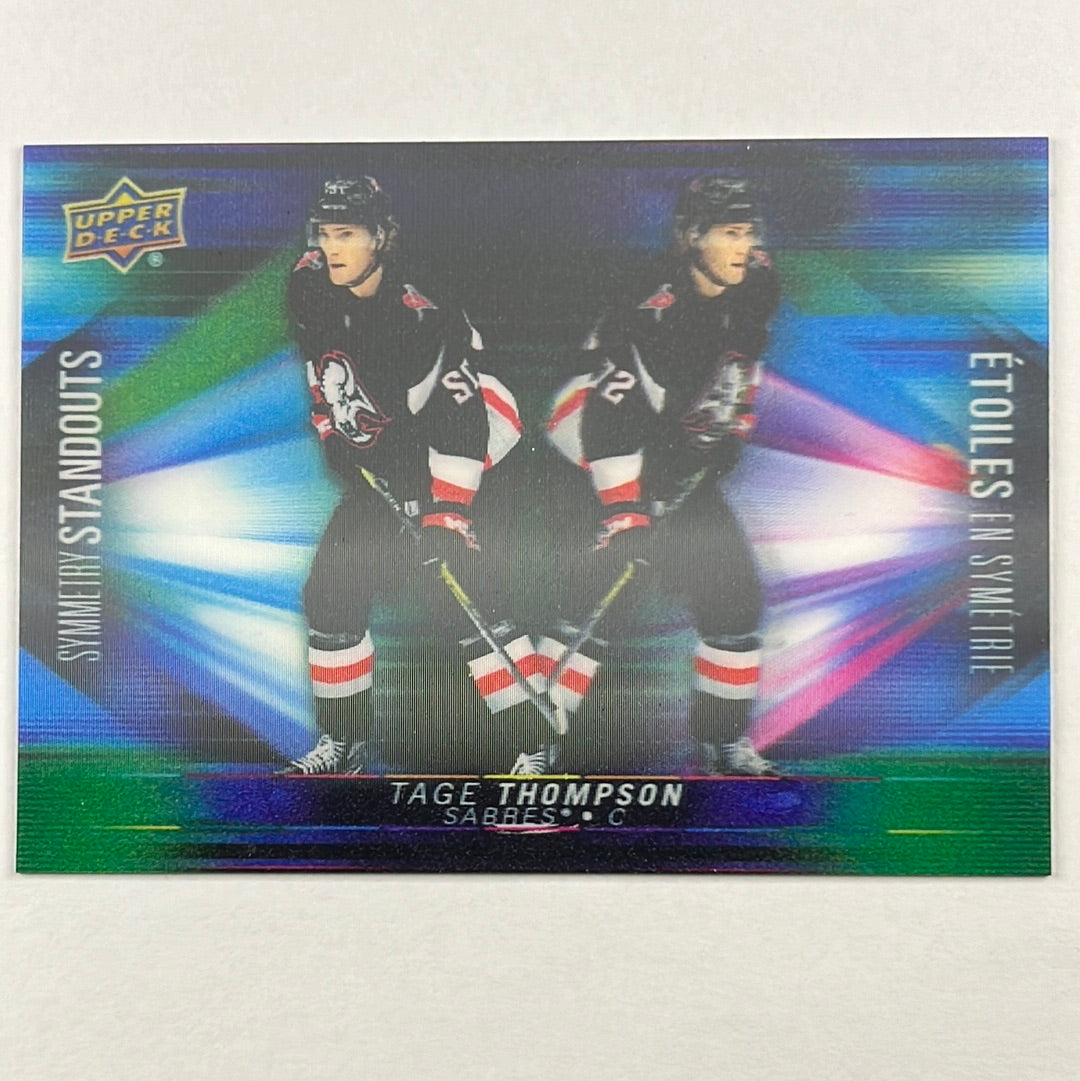 2023-24 Tim Hortons Tage Thompson Symmetry Standouts Lenticular