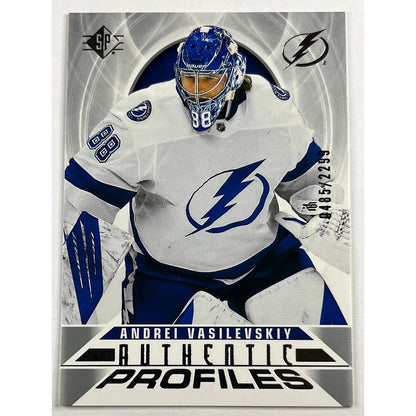 2020-21 SP Andrei Vasilevskiy Authentic Profiles /2299