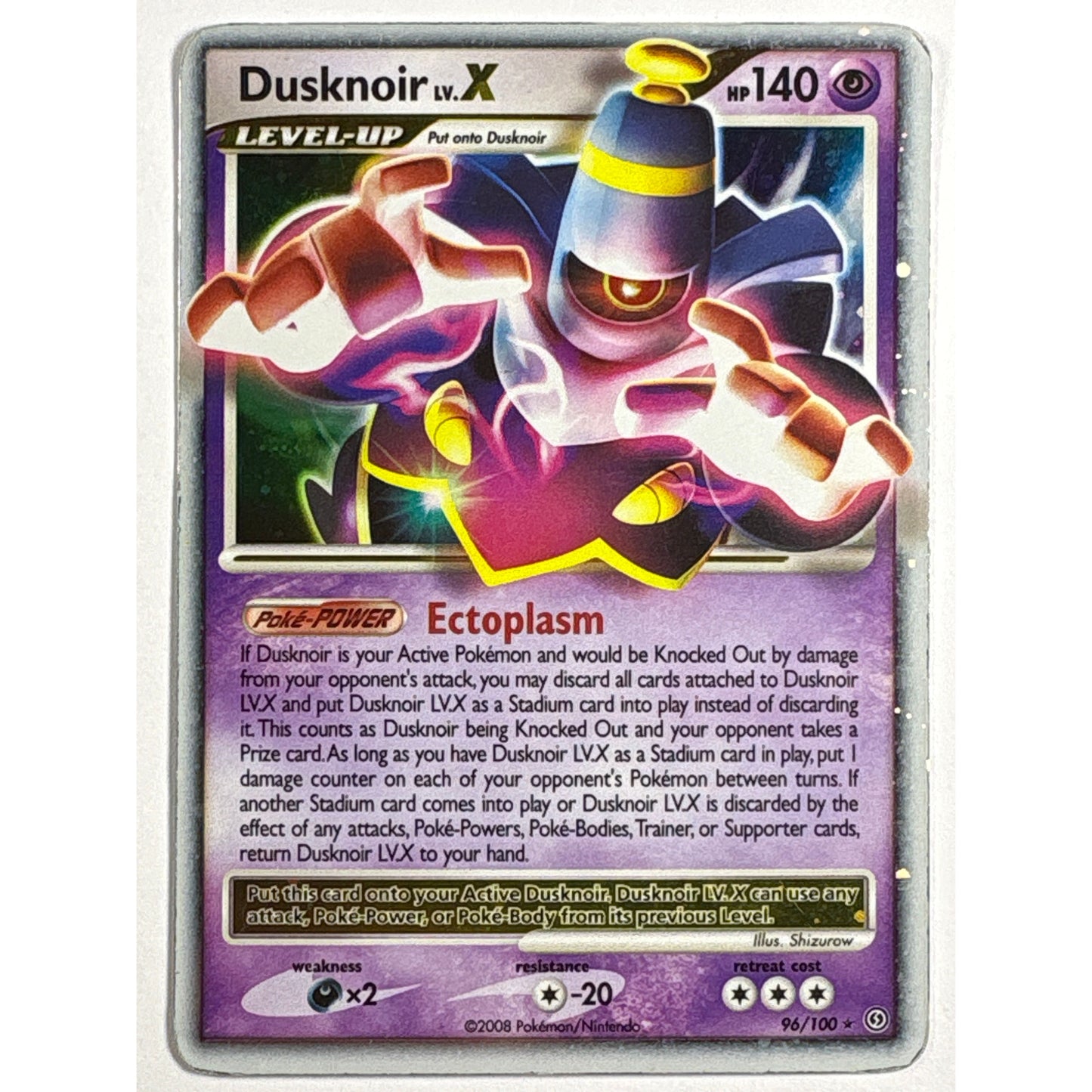 Dusknoir LV.X Holo Rare 96/100