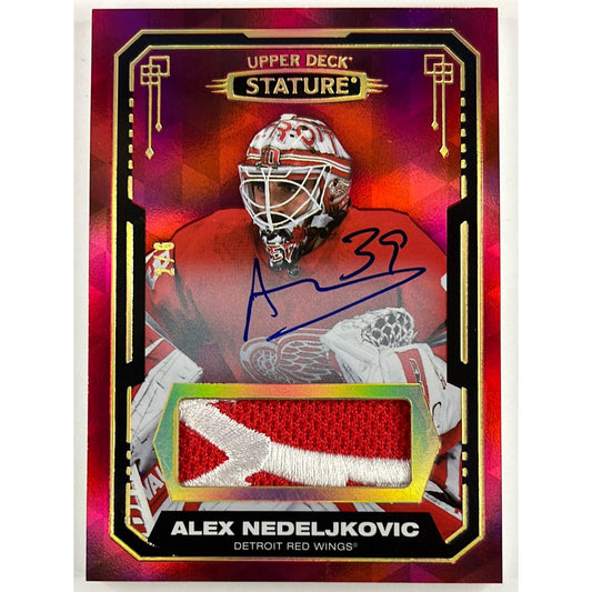 2021-22 Stature Alex Nedeljkovic Red Auto Patch /6